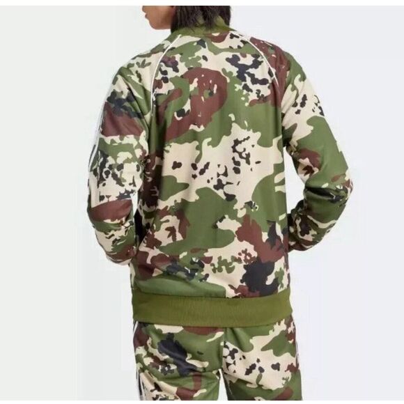 adidas Originals SSTR Track Top Jacket Camo Camouflage IS0253 Men's Size Large - Picture 4 of 8